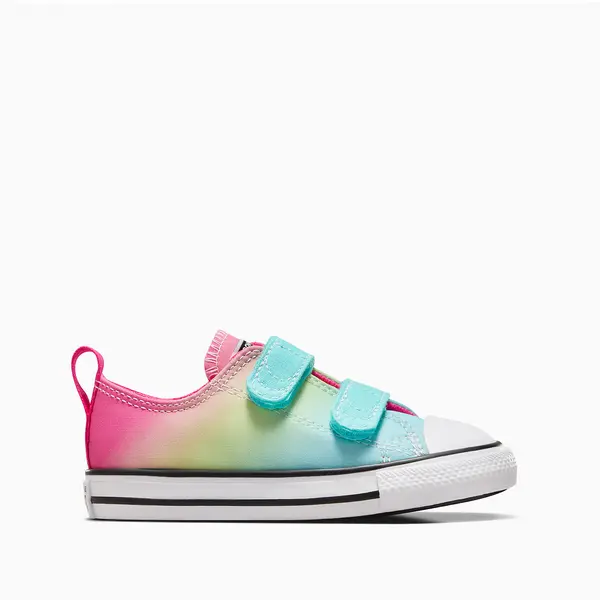 Image of Kids All Star 2V Ox Hyper Brights Canvas Trainers