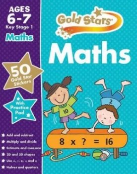 Image of Gold Stars Maths Ages 6-7 Key Stage 1 by Parragon Books Ltd Book