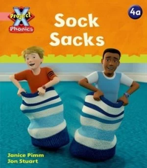 Image of Project X Phonics Pink 4a Sock Sacks by Janice Pimm