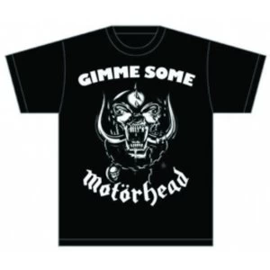 image of Motorhead Gimme Some Mens T Shirt: Large