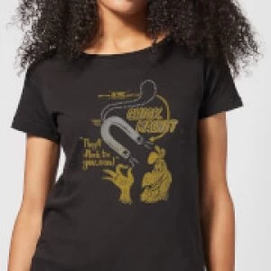 Image of Looney Tunes ACME Chick Magnet Womens T-Shirt - Black