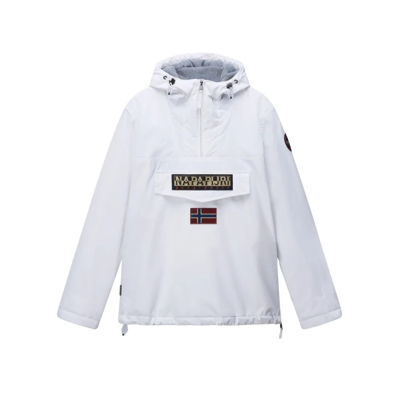 Image of Hoodie Napapijri Rainforest Winter 3 Blanc Male XL