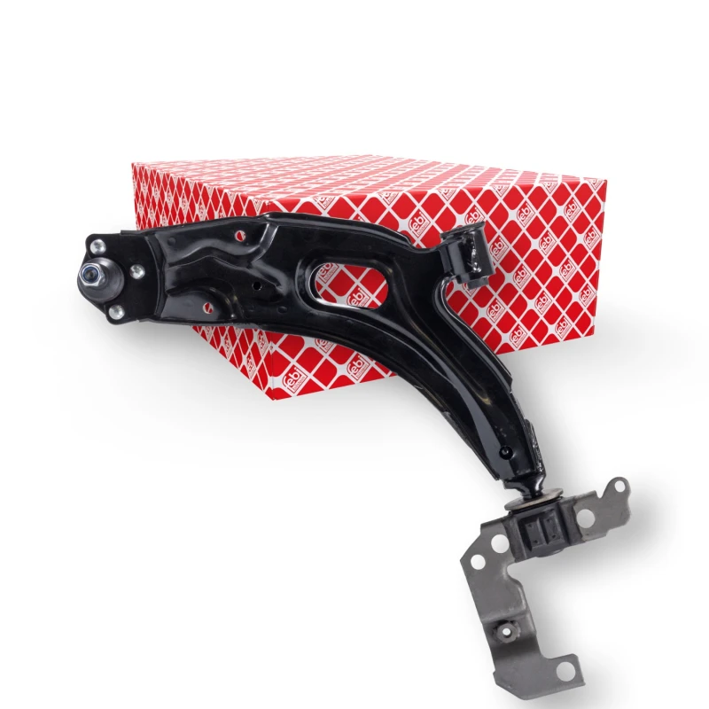Image of FEBI BILSTEIN 12539 Suspension arm Control Arm, Sheet Steel, Lower, with ball joint, with holder Sheet Steel Track Control Arm (273)