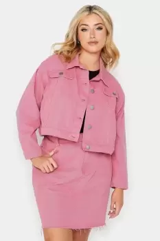 Image of Cropped Denim Jacket