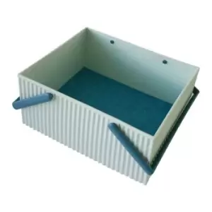 Image of Hachiman Omnioffre Stacking Storage Box Large - Sky Blue