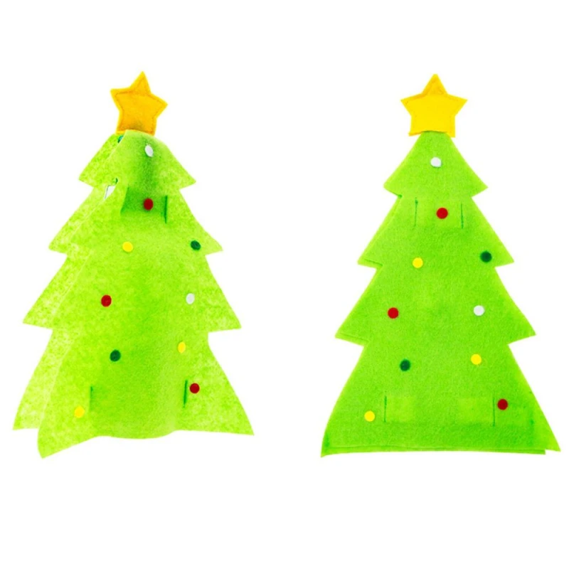 Image of Aquarius Christmas Tree Wine 'Bottle Cover' Green Green