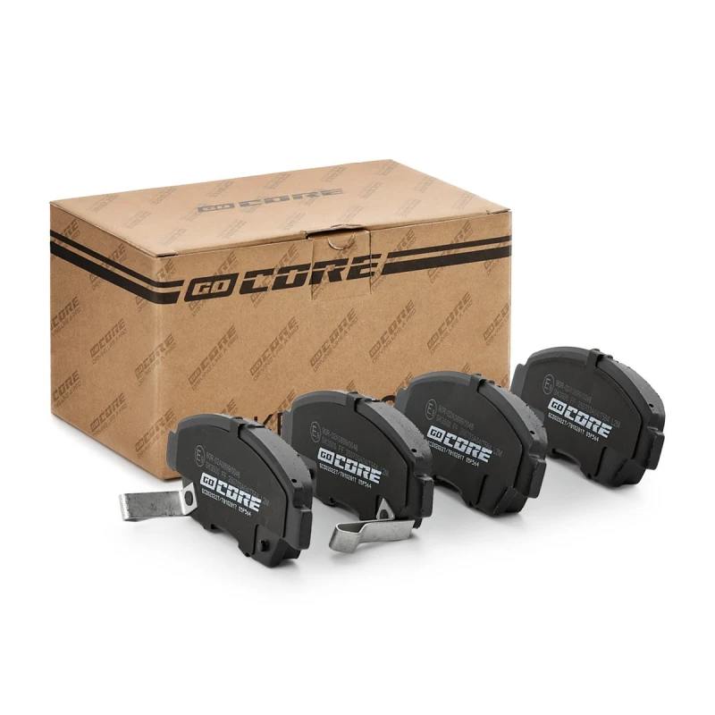 Image of goCORE GCD020227 Brake pad set with acoustic wear warning Brake Pad Set,disc brake (402)