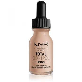 Image of NYX Professional Makeup Total Control Pro Drop Foundation Foundation Shade 3 - Porcelain 13ml