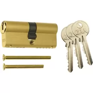 Image of ERA 6 Pin Euro Double Cylinder 40-40mm in Brass