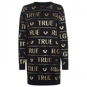 image of True Religion Sweater Dress - Black 4005