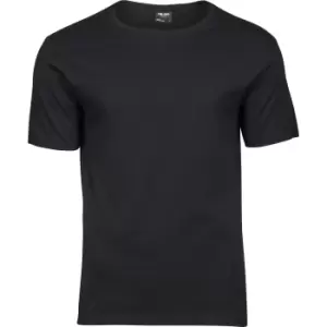 Image of Tee Jays Mens Luxury Cotton T-Shirt (L) (Black)