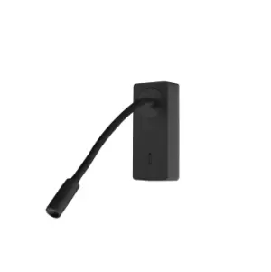 Image of Mine LED Reading Lamp Black, Warm-White 3000K