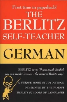 Image of The Berlitz Self-Teacher German by Berlitz Schools of Languages of America Book