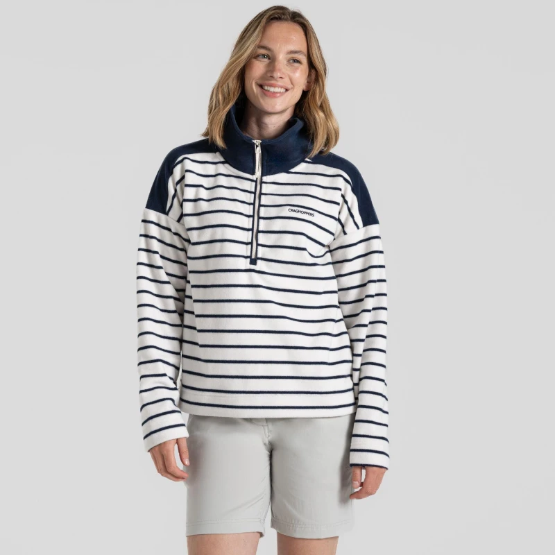 Image of Craghoppers Lily' Lightweight Half Zip Fleece Navy