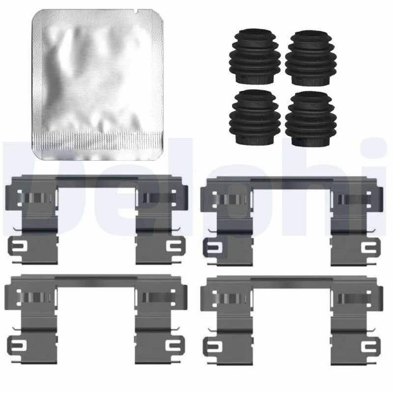 Image of DELPHI Brake pad fitting kit DELPHI LX0798