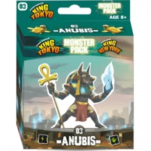 image of King of Tokyo Anubis Monster Pack Board Game