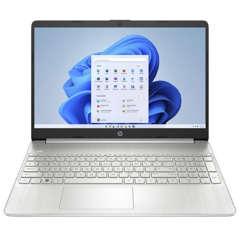 Image of HP 15 Laptop Core i3 4GB 128GB Win 11 Set Silver unisex Case Set