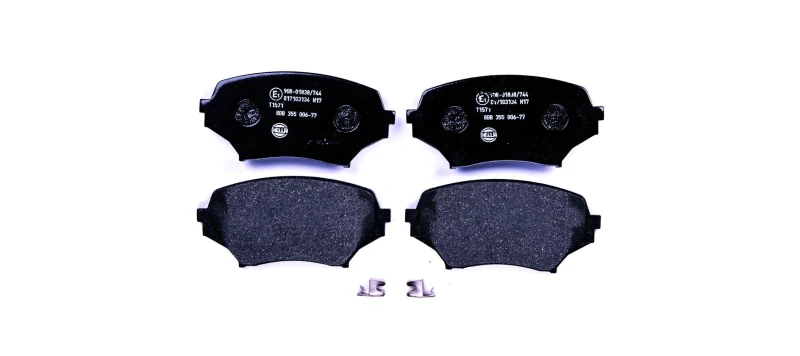 Image of HELLA Brake pad set HELLA 8DB 355 006-771