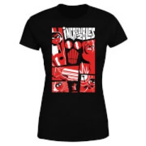 image of The Incredibles 2 Poster Womens T-Shirt - Black