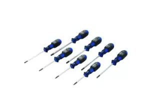 image of King Dick 256113 8pc T9-T40 Screwdriver Set