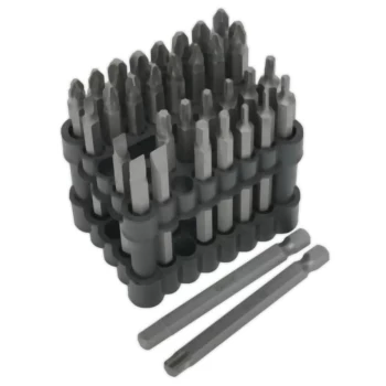 Image of Slotted 4.5mm Impact Power Tool Bits 25mm - 3pc