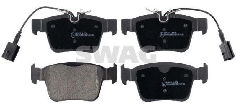 Image of Brake pad set SWAG 33 10 7613
