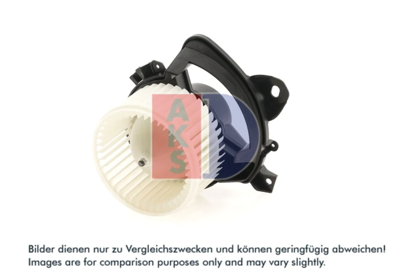 Image of AKS DASIS 088119N Blower Motor for left-hand drive vehicles Interior Blower (2669)