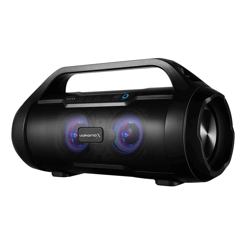 Image of Volkano VolkanoX Cobra Bluetooth Speaker With FM Radio Black unisex One Size