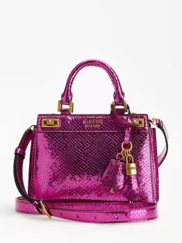 image of Guess Katey Python Mini Handbag