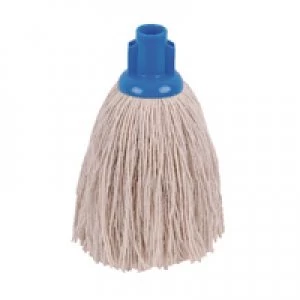 image of 2Work 12oz Twine Rough Socket Mop Blue Pack of 10 PJTB1210I