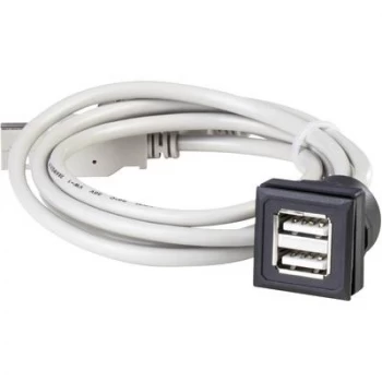Image of Socket vertical vertical OKJ2USB Schlegel Content