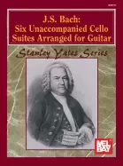 Image of j's bach six unaccompanied cello suites arranged for guitar