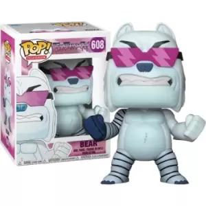 image of Teen Titans Go! Bear Flocked EXC Pop! Vinyl Figure