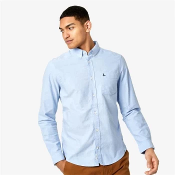 image of Jack Wills Wadsworth Classic Oxford Shirt - Sky Blue