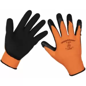 image of Worksafe - TSP140L/6 Foam Latex Gloves (Large) - Pack of 6 Pairs