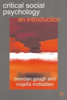 Image of Critical Social Psychology by Brendan Gough Paperback