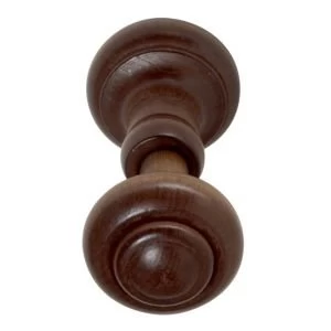 Image of Colours Brown Walnut effect Curtain hold backs Pack of 2