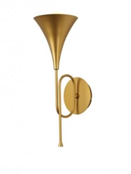 image of Wall Lamp, 1 x E27 (Max 20W), Gold Painting