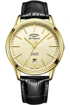 Image of Mens Rotary Swiss Made Tradition Automatic Watch GS90163/03