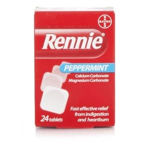 Image of Rennie Peppermint 24 Tablets
