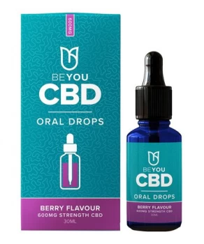 Image of Be You Berry CBD Oral Drops, 600mg 30ml