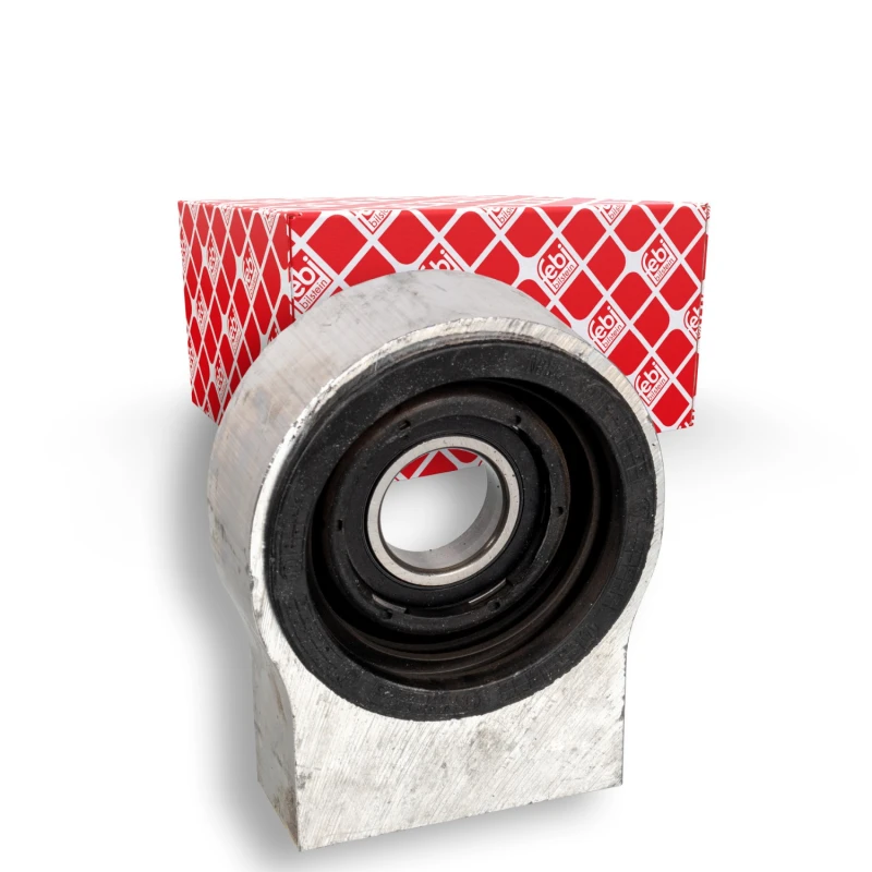 Image of FEBI BILSTEIN 107581 Suspension, drive shaft with rolling bearing Suspension,drive shaft (1420)