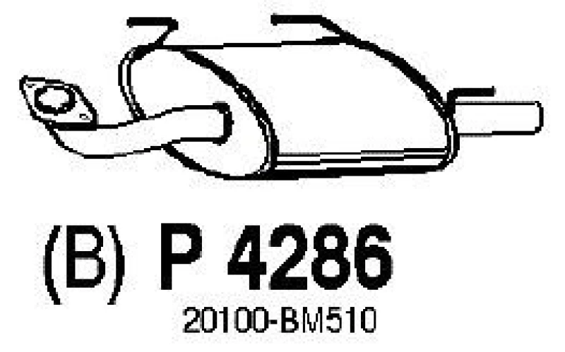Image of Rear silencer VEGAZ DS-241