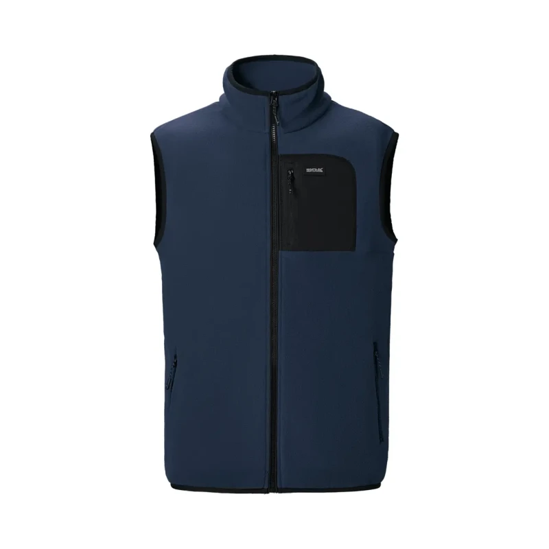 Image of Regatta Regatta Men 'Frankie' Fleece Bodywarmer in Light Blue Size: Medium Light Blue M Male 5063516010210