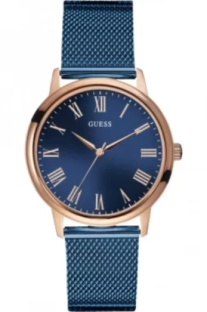 Image of Gents Wafer Guess Watch W0280G6