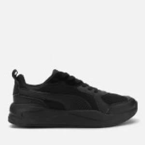 Puma Mens X-Ray Trainers - Puma Black/Dark Shadow - UK 8 - Black