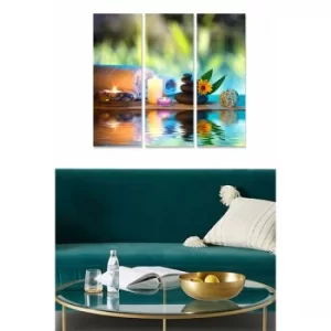 Image of MDF132392858 Multicolor Decorative MDF Painting (3 Pieces)