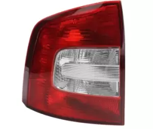 Image of ABAKUS Rear light Left 665-1917L-UE Combination rearlight,Tail light SKODA,Octavia II Combi (1Z5)