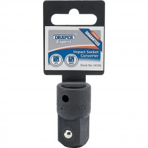 Image of Draper Expert Impact Socket Converter 1/2" Female 3/4" Male