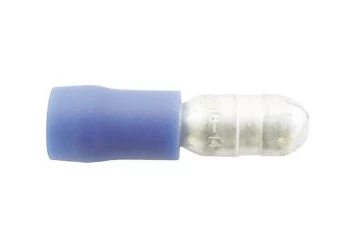 Image of Wiring Connectors - Blue - Male Bullet - 5mm - Pack of 3 PWN112 WOT-NOTS